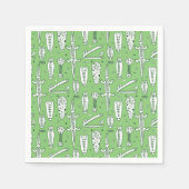 Sketch Crocodile Pattern Servet (Voorkant)