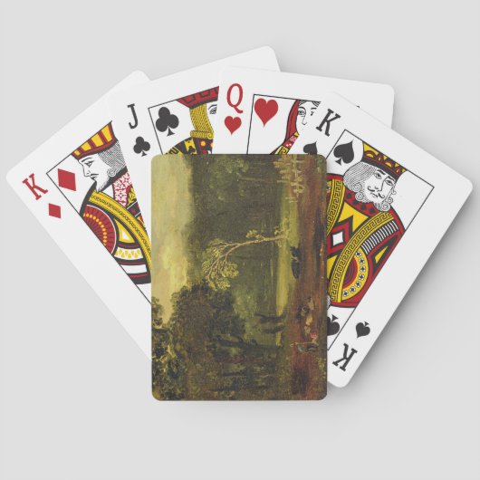 Sketch from Nature in Sion Park, 1819 Speelkaarten (Achterkant)