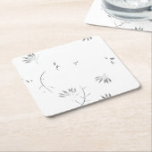 Sketch, Granite Paper Coaster Kartonnen Onderzetters (Schuin)