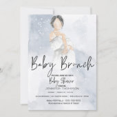 Sketch Ma Baby Brunch Blue Baby shower Kaart (Voorkant)