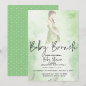 Sketch Ma Green Baby Brunch Baby shower Kaart (Voorkant / Achterkant)