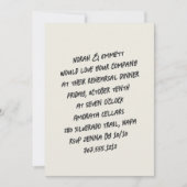 Sketch Marker repetitie diner Kaart (Voorkant)