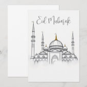 Sketch Mosque 10022025a Kaart (Voorkant / Achterkant)