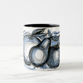 Sketch nog steeds tweekleurige koffiemok (Center)