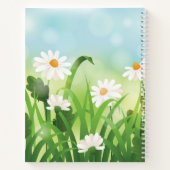 Sketch Notitieboek-Daisies Notitieboek (Achterkant)