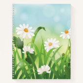 Sketch Notitieboek-Daisies Notitieboek (Voorkant)