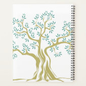 Sketch Olijfboom 2026 Planner – Mediterraan (Achterkant)