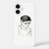 Sketch Soul Art Boy – Custom iPhone Case (Achterkant)