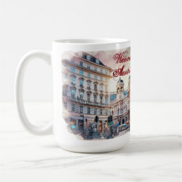 Sketch Waterverf Imperial Vienna Oostenrijk | Koffiemok