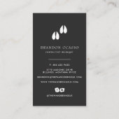  Sketch Wild Elk Visitekaartje (Achterkant)