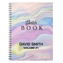 Sketchbook cadeau voor haar met aangepaste naamkle notitieboek