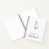 Sketchbook custom artwork monogram typografie notitieboek (Binnen)