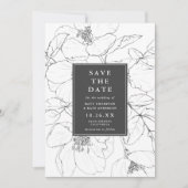 Sketchbook Florals BEWAREN de DATUM aankondiging (Voorkant)