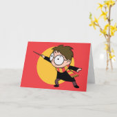 Sketchbook HARRY POTTER™ Casting Spell Kaart (Gele Bloem)