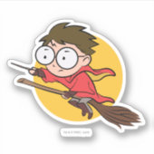 Sketchbook HARRY POTTER™ QUIDDITCH™ afspelen Sticker (Voorkant)