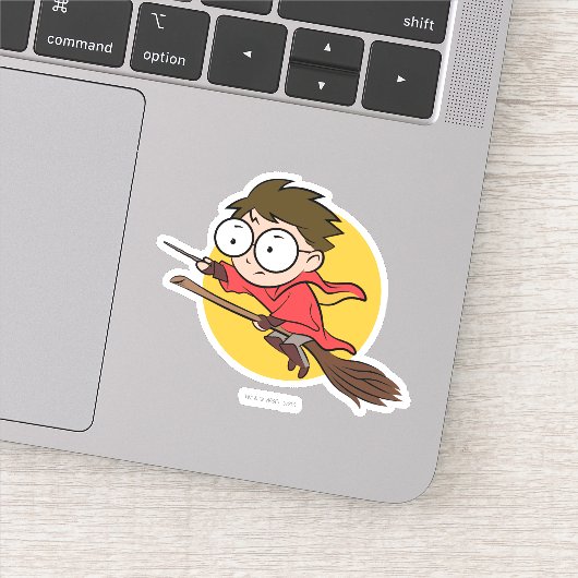 Sketchbook HARRY POTTER™ QUIDDITCH™ afspelen Sticker (Detail)