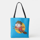 Sketchbook HARRY POTTER™ QUIDDITCH™ afspelen Tote Bag (Achterkant)