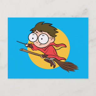 Sketchbook HARRY POTTER™ QUIDDITCH™ afspelen Uitnodiging Briefkaart