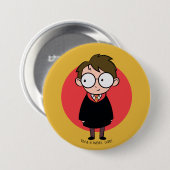Sketchbook HARRY POTTER™ Ronde Button 7,6 Cm (Voorkant /achterkant)