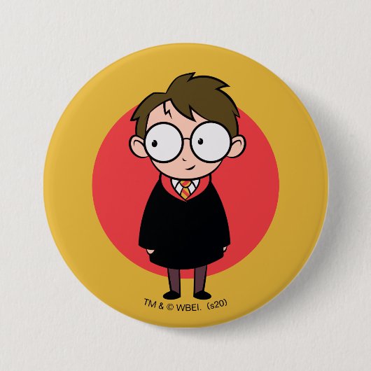 Sketchbook HARRY POTTER™ Ronde Button 7,6 Cm (Voorkant)