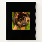 Sketchbook hond huisdier fotoscript zwart wit notitieboek (Achterkant)