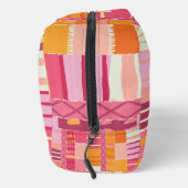 Sketchbook Marks-Textured Multicoloured Stripes Toilettasje (Rechts)