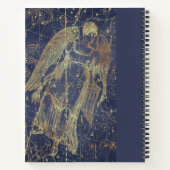 Sketchbook met de naam Astrology Virgo Horoscope Notitieboek (Achterkant)