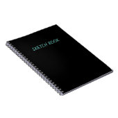 Sketchbook met premium classic cover notitieboek (Rechterzijde)