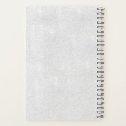 Sketchbook notitieboek (Achterkant)