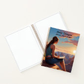 Sketchbook Notitieboeken Reizen Notitieboek Dagboe (Binnen)