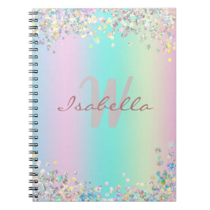 Sketchbook Unicorn Holographic Glitter Notitieboek