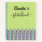 Sketchbook with name notitieboek (Voorkant)