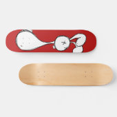 Sketched Bunny Skateboard (Horizontaal)