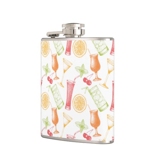 Sketched Cocktail Pattern Heupfles (Links)