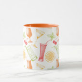 Sketched Cocktail Pattern Mok (Midden)