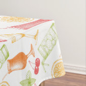 Sketched Cocktail Pattern Tafelkleed (Voorbeeld)