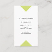 Sketched Dahlia Botanical Simple Elegant Visitekaartje (Achterkant)