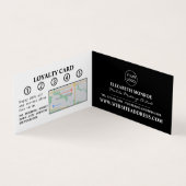 Sketched Eyes, Makeup Artist, Loyalty Card Visitekaartje (Binnen)