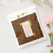 Sketched Halloween Pumpkin Bedankzakje (Gezegeld)