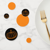 Sketched Halloween Pumpkin Confetti (Groep)