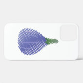 Sketched Paars Fig Case-Mate iPhone Case (Achterkant (horizontaal))