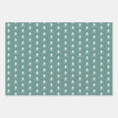 Sketched Pine Trees Coordinating Holiday Inpakpapier Vel (Voorkant 2)