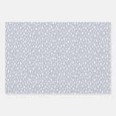 Sketched Pine Trees Coordinating Holiday Inpakpapier Vel (Voorkant)