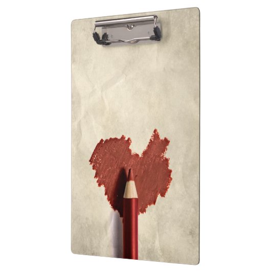 Sketched Scribble Heart Klembord (Links)