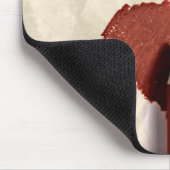 Sketched Scribble Heart Muismat (Hoek)