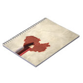 Sketched Scribble Heart Notitieboek (Linkerzijde)