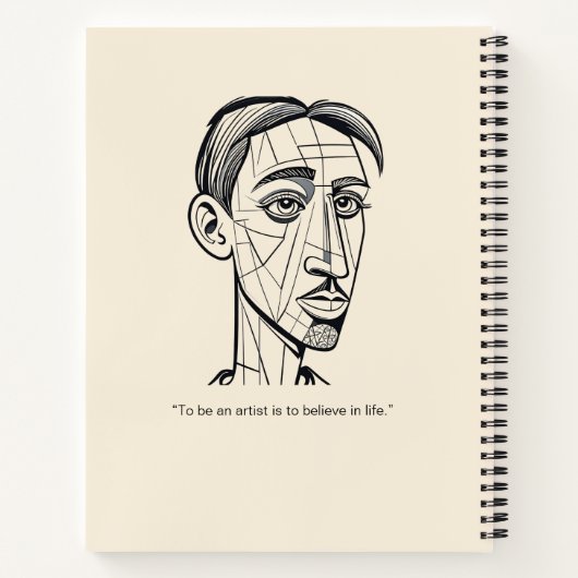 Sketches and Scribbles Notebook Notitieboek (Achterkant)