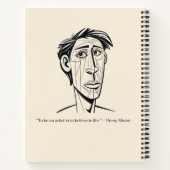 Sketches en Scribbles Notitieboek (Achterkant)