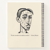 Sketches en Scribbles Notitieboek (Achterkant)