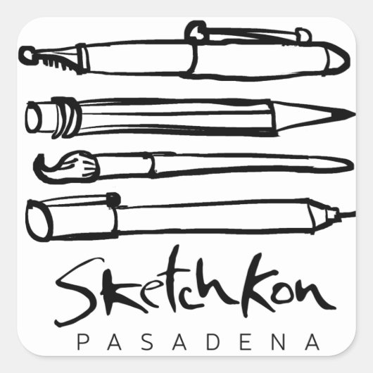 SketchKon Sticker (Voorkant)